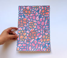 画像をギャラリービューアに読み込む, Neon Rainbow And Blue Abstract Art