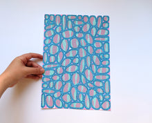 画像をギャラリービューアに読み込む, Green, Turquoise And Blue Abstract Art