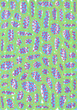 画像をギャラリービューアに読み込む, Neon Red, Turquoise And Pink Abstract Art