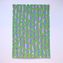 画像をギャラリービューアに読み込む, Neon Red, Turquoise And Pink Abstract Art