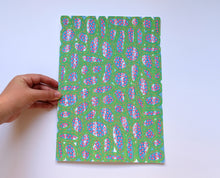 画像をギャラリービューアに読み込む, Neon Red, Turquoise And Pink Abstract Art