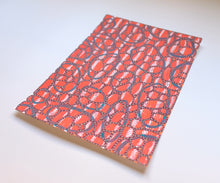 Cargar imagen en el visor de la galería, Red, Turquoise And Orange Abstract Art