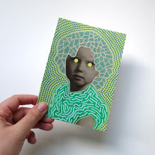 Load image into Gallery viewer, Neon Green Postcard