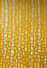 画像をギャラリービューアに読み込む, Golden Yellow Orange Abstract Art