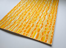 画像をギャラリービューアに読み込む, Golden Yellow Orange Abstract Art