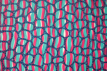 画像をギャラリービューアに読み込む, Blue, Magenta And Turquoise Abstract Art