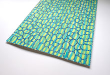 Cargar imagen en el visor de la galería, Blue, Lime Green And Mint Abstract Art