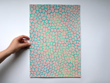 画像をギャラリービューアに読み込む, Beige And Mint Abstract Art