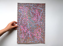 Load image into Gallery viewer, Pink Lilac Abstract Art