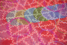 Charger l'image dans la galerie, Neon Red And Rainbow Colours Abstract Drawing Collage - Naomi Vona Art