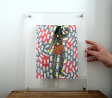 Load image into Gallery viewer, Original Vintage Nude Woman Portrait Photography Altered - Naomi Vona Art