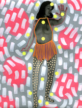 Load image into Gallery viewer, Original Vintage Nude Woman Portrait Photography Altered - Naomi Vona Art