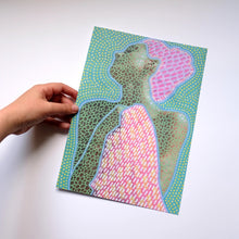 Load image into Gallery viewer, Altered Fashion Portrait Poster