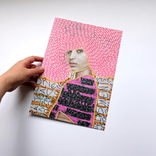 画像をギャラリービューアに読み込む, Neon Red Pop Art Poster Print