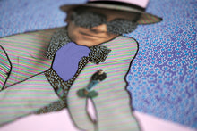 画像をギャラリービューアに読み込む, Contemporary Collage On Retro LP Cover - Naomi Vona Art