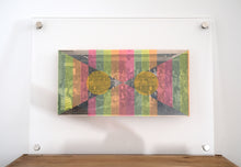 将图片加载到图库查看器,Neon Vintage Group Photo Art Collage Altered With Washi Tape - Naomi Vona Art