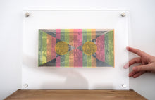 将图片加载到图库查看器,Neon Vintage Group Photo Art Collage Altered With Washi Tape - Naomi Vona Art