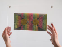 将图片加载到图库查看器,Neon Vintage Group Photo Art Collage Altered With Washi Tape - Naomi Vona Art