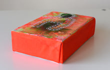 将图片加载到图库查看器,Neon Red, Pink And Orange Vintage Photo Transfer On Canvas - Naomi Vona Art