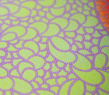 画像をギャラリービューアに読み込む, Neon Yellow And Red Contemporary Abstract Collage - Naomi Vona Art