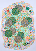 Charger l'image dans la galerie, Dotty Abstract Composition Art Collage - Naomi Vona Art