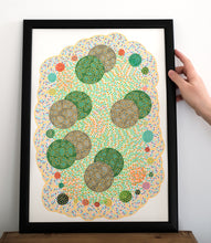 Charger l'image dans la galerie, Dotty Abstract Composition Art Collage - Naomi Vona Art