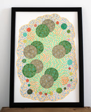 Charger l'image dans la galerie, Dotty Abstract Composition Art Collage - Naomi Vona Art