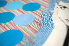 画像をギャラリービューアに読み込む, Pastel Shades Art Collage On LP Cover - Naomi Vona Art