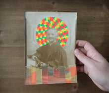 Load image into Gallery viewer, Baby Boy Vintage Portait Picture Altered By Hand - Naomi Vona Art