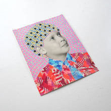将图片加载到图库查看器,Collage On Vintage Boy Photography With Tie - Naomi Vona Art