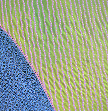 Load image into Gallery viewer, Light Blue And Mint Green Collage On Wood Panel - Naomi Vona Art