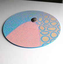 Load image into Gallery viewer, Pastel Shades Mixed Media Collage On Wood Panel - Naomi Vona Art