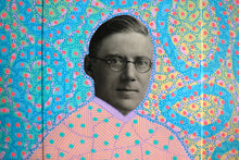 Load image into Gallery viewer, Pastel Shades Mixed Media Collage On Wood Panel - Naomi Vona Art