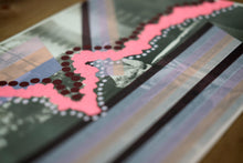 Load image into Gallery viewer, Pink And Purple Abstract Collage Art On Vintage Wedding Photography - Naomi Vona Art