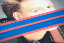 画像をギャラリービューアに読み込む, Red And Blue Art Collage On Old LP Cover - Naomi Vona Art