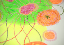 画像をギャラリービューアに読み込む, Neon Green, Orange And Yellow Organic Abstract Art - Naomi Vona Art