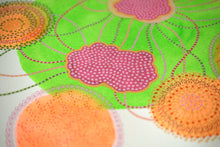 画像をギャラリービューアに読み込む, Neon Green, Orange And Yellow Organic Abstract Art - Naomi Vona Art