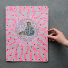 Load image into Gallery viewer, Mixed Media Vintage Photograph Collage Art - Naomi Vona Art