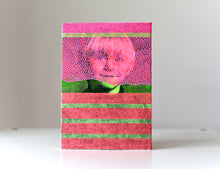 Load image into Gallery viewer, Baby Boy Vintage Photo Transfer Art Collage - Naomi Vona Art