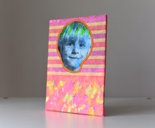 画像をギャラリービューアに読み込む, Neon Art Collage Of Vintage Baby Boy Photography - Naomi Vona Art