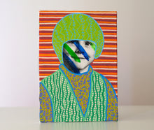 Load image into Gallery viewer, Original Vintage Photo Transfer On Canvas - Naomi Vona Art