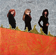 Load image into Gallery viewer, Analogue Collage On Altered Vintage LP Cover - Naomi Vona Art