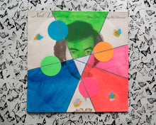 Cargar imagen en el visor de la galería, Neon Collage Art On Vintage LP Cover - Naomi Vona Art