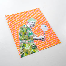 Charger l'image dans la galerie, Original Old Fashioned Tennis Photo Altered By Hand - Naomi Vona Art