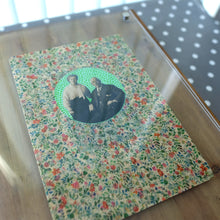 Cargar imagen en el visor de la galería, Vintage Photography Old Couple Collage Art - Naomi Vona Art