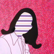 Load image into Gallery viewer, Mixed Media Art Collage On Vintage Retro LP Cover - Naomi Vona Art