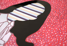 Load image into Gallery viewer, Mixed Media Art Collage On Vintage Retro LP Cover - Naomi Vona Art