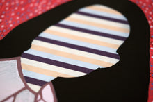 Load image into Gallery viewer, Mixed Media Art Collage On Vintage Retro LP Cover - Naomi Vona Art