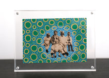 Load image into Gallery viewer, Vintage Group Of Smiling Kids Portrait Altered By Hand - Naomi Vona Art