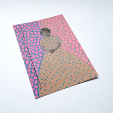 将图片加载到图库查看器,Pink Beige Postcard